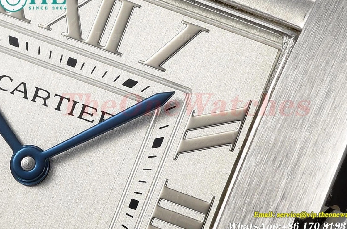 Silver Tank Black 8848F Française 27mm LE SS Dial Quartz 0107